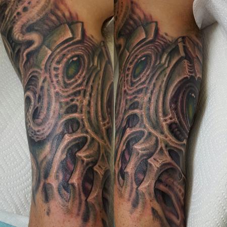 Tattoos - Biomech Tricep - 126734